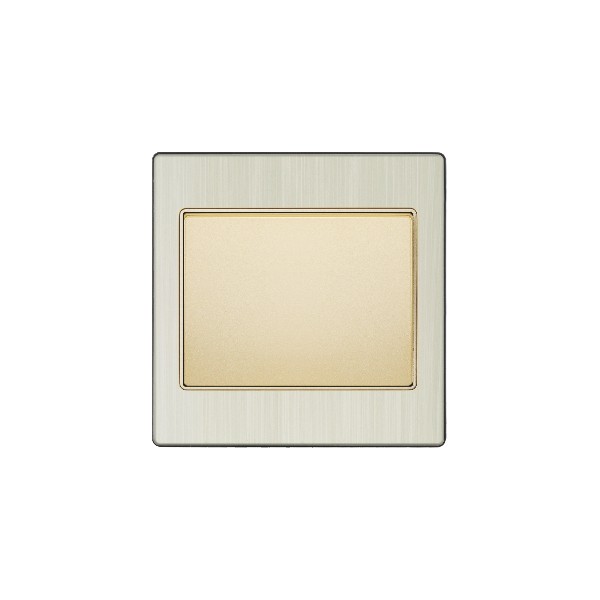 1 GANG 2 WAY SWITCH-GOLDEN ALUMINUM