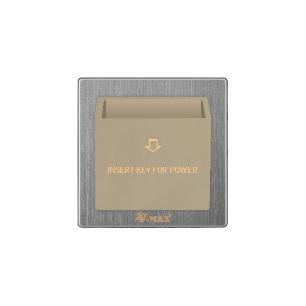 CARD SWITCH 3x3-GOLDEN STAINLESS
