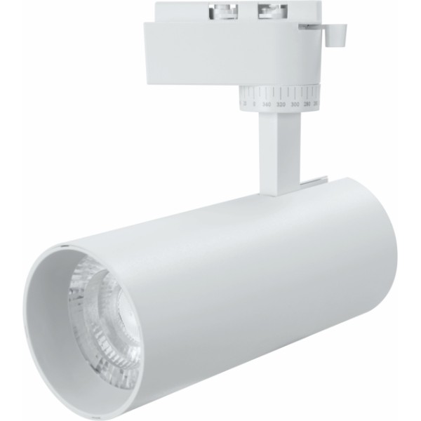 Dimmable LED TRACK LIGHT-30WATTS-WHITE BODY-WARM WHITE