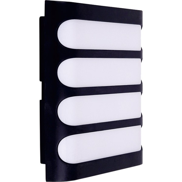 LED WALL LIGHT-25WATTS-BK BODY-WARM WHITE