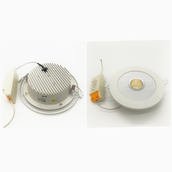 COB & SMD LED DOWN LIGHT-20WATTS-WARM WHITE-F1