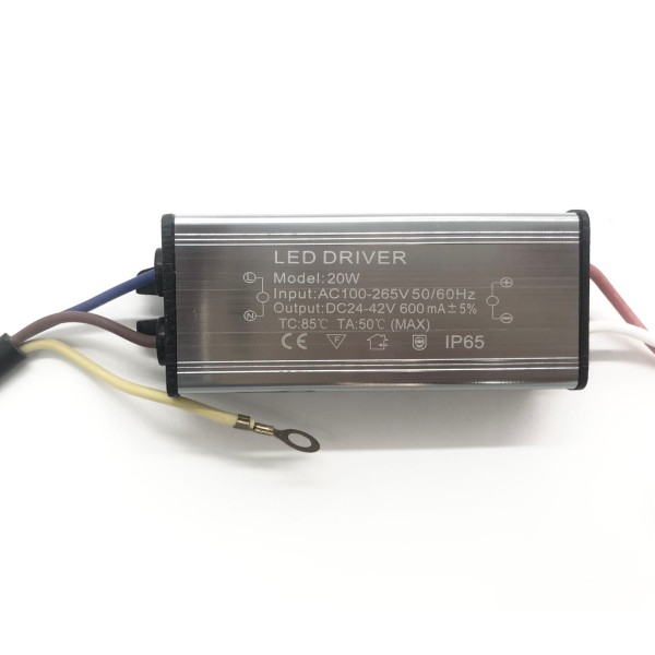 WATERPROOF LED DRIVER (DC24-45V / 600mA)-IP65