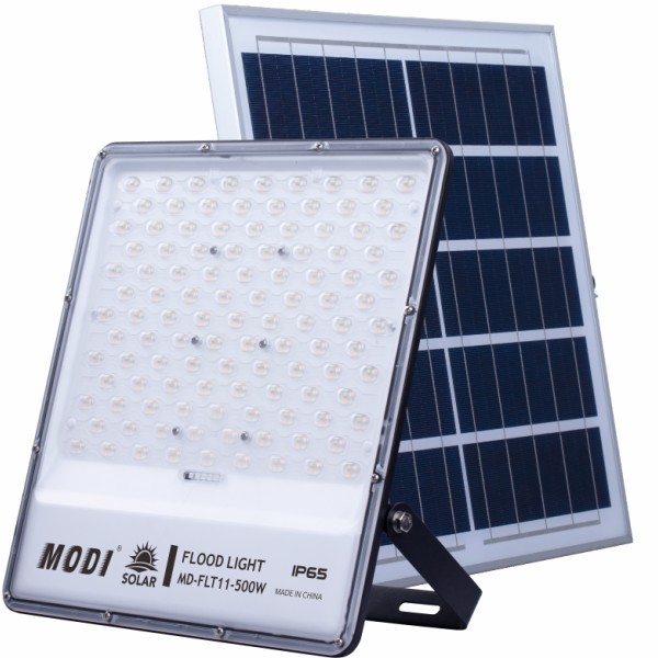 LED SOLAR FLOOD LIGHT-500WATTS-3COLOR CHANGE (SWITCH CONTROL)