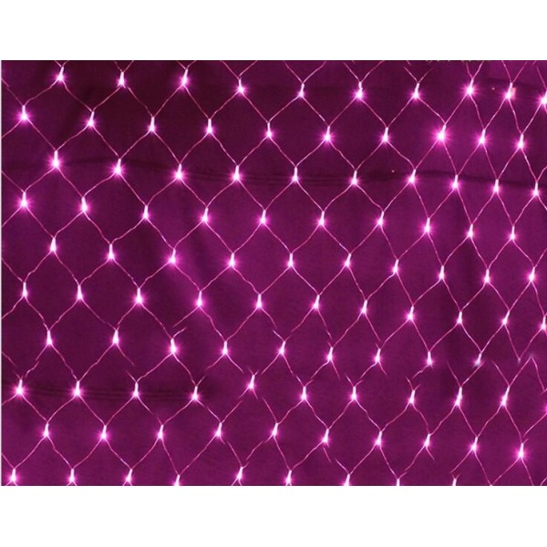 320LED 3MX3M DECORATIVE NET LIGHT-PINK