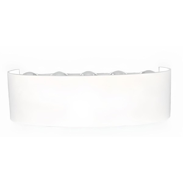 LED WALL LIGHT-WHITE BODY-10*2WATTS-WARM WHITE