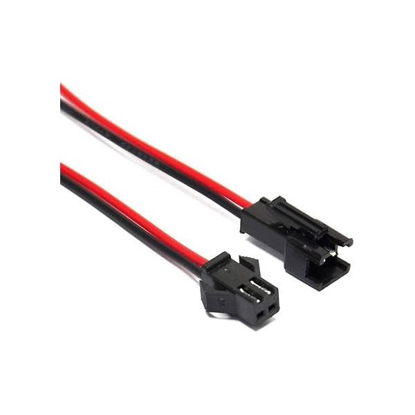 CONNECTOR SNAP IN 2 PIN FEMALE-MALE RGB