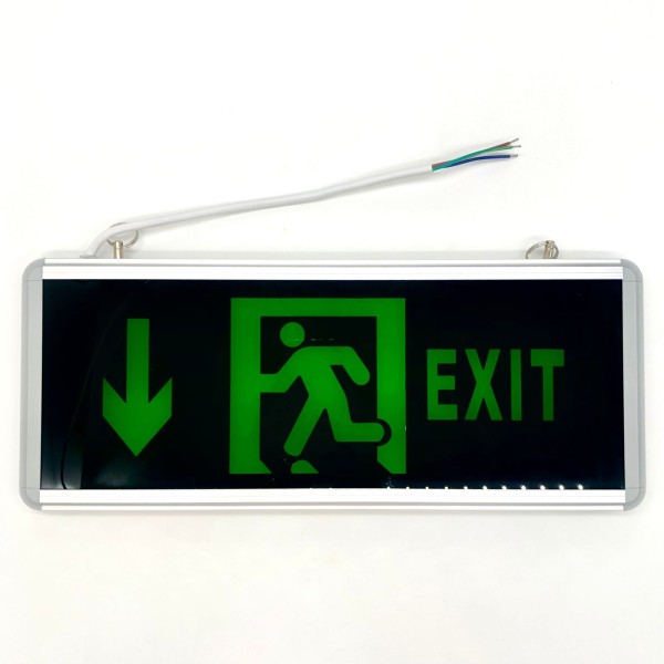 EXIT SIGN BOARD-ENGLISH-DOWN