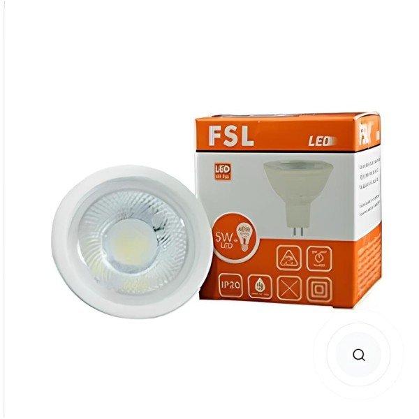 FSLMR16 DIMMABLE LED CUP COB 6.5WATTS-WHITE