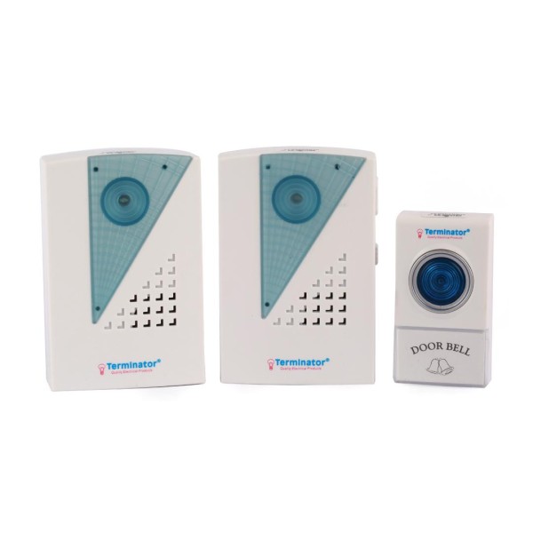 DOORBELL DIGITAL WIRELESS WITH 38 MELODIES +1T AND 2R DC