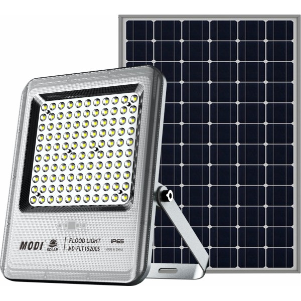 LED SOLAR FLOOD LIGHT-200WATTS-WHITE