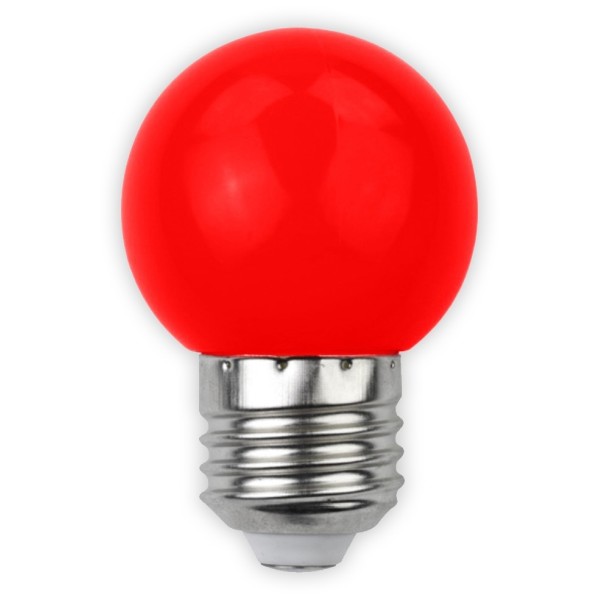 G45 LED LAMP-2WATTS-RED