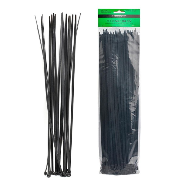 CABLE TIES IN BLACK COLOR-4.8X400MM