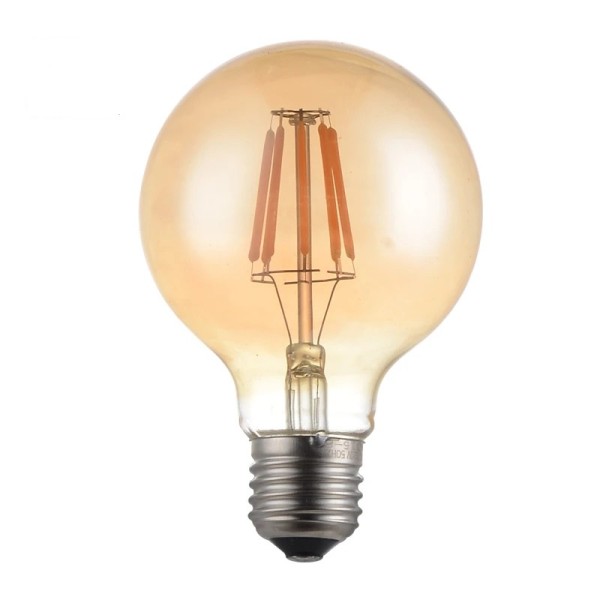 G80 LED FILAMENT LAMP GOLDEN GLASS-4WATTS-WARM WHITE-E27