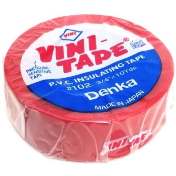 VINI PVC ELECTRICAL INSULATING TAPE-RED