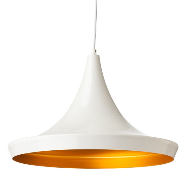 PENDANT LIGHT WHITE+GOLDEN