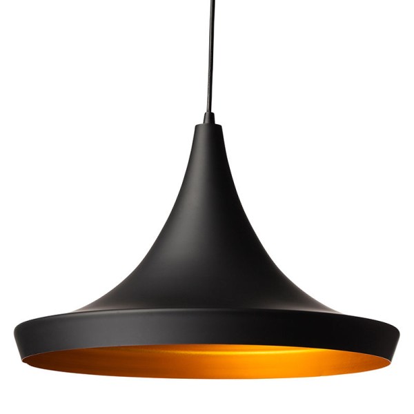 PENDANT LIGHT BLACK+GOLDEN