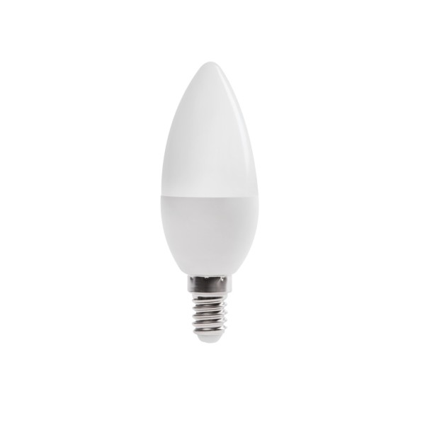 LED FROSTED CANDLE LAMP-7WATTS-WHITE-E14