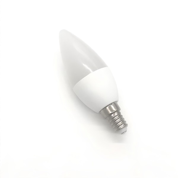 LED FROSTED CANDLE BULB-8WATTS-7000K-E14