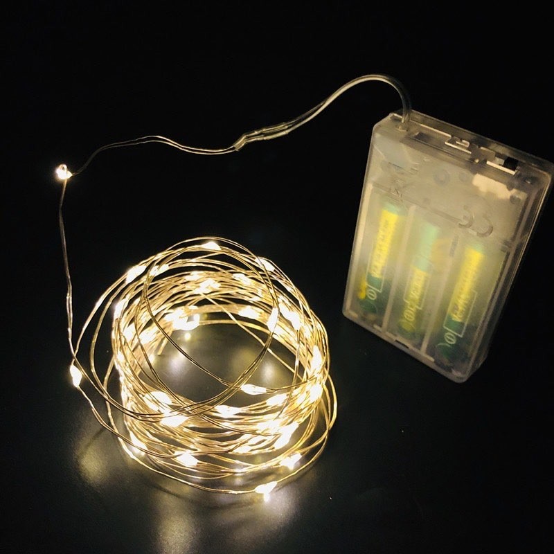 BATTERY OPERATED MICRO LED DECORATIVE STRING LIGHTS-10M-WW - Siddiqui ...