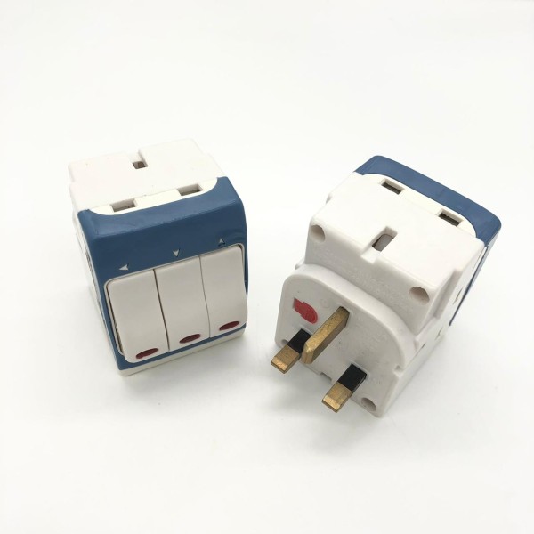 3 WAY SOCKET CONTROL AND SWITCH LIGHT