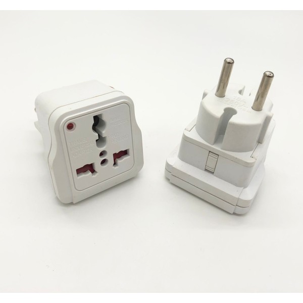 16A UNIVERSAL PLUG ADAPTOR