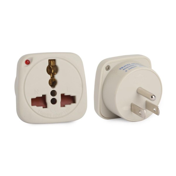 TRAVEL ADAPTOR 10A 3PIN USA