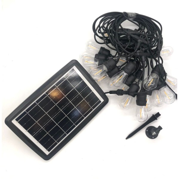 SOLAR INOVATIVE LED STRING LIGHT SET WITH PLUG-15M