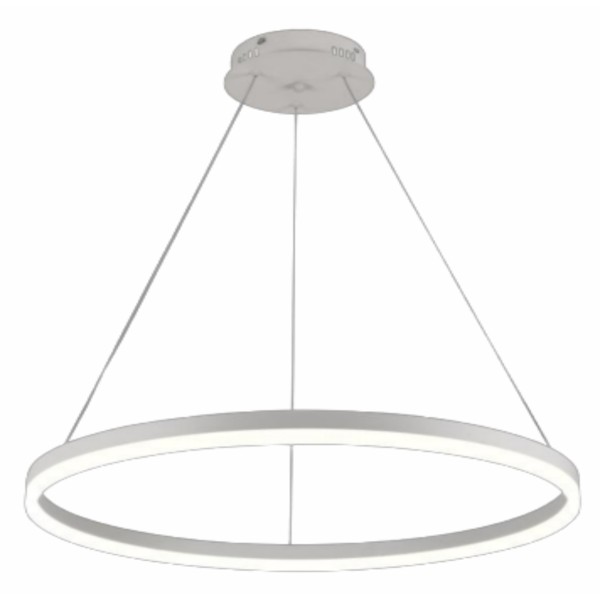 SINGLE-STOREY CHANDELIER/DIMMING PENDANT LIGHT-60W-WHITE BODY