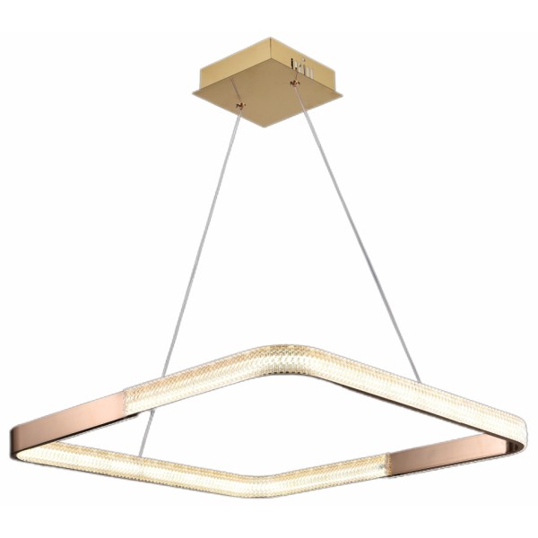 SINGLE-STOREY CHANDELIER/DIMMING PENDANT LIGHT-60W-GOLDEN BODY