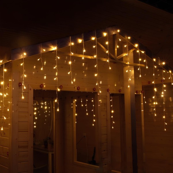 10MX0.7/0.5/0.3M DECORATIVE LED CURTAIN LIGHT-WARM WHITE