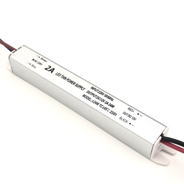 DC12V-24W 2A LED THIN POWER SUPPLY