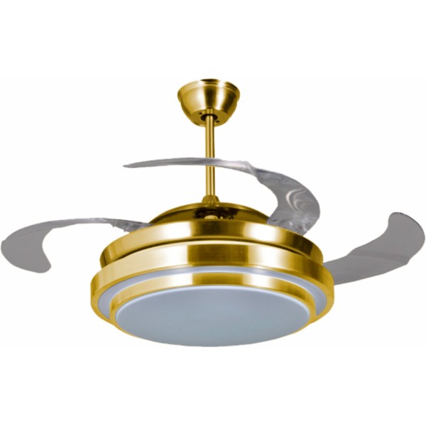 LED INVISIBLE CEILING FAN LAMP-65WATTS-GD