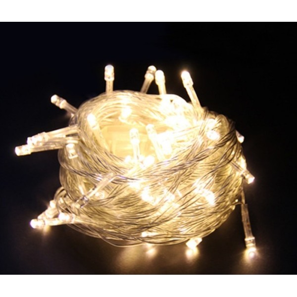 STILL MODE LED DECORATIVE STRING LIGHTS-10M-WARM WHITE