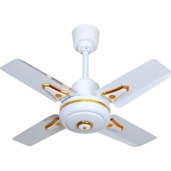 24" CEILING FAN-70WATTS-WH & GD