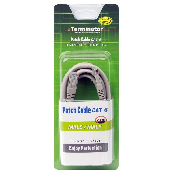 PATCH CORD CABLE CAT6 2M