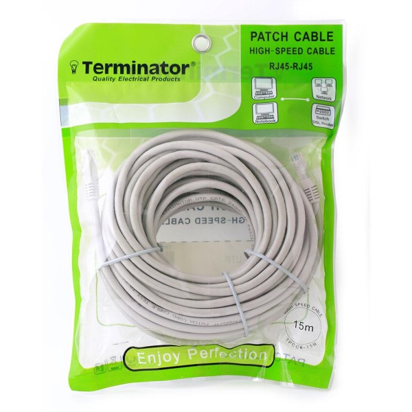 PATCH CORD CABLE CAT6 15M