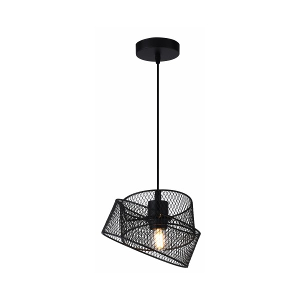 COVER PENDANT LIGHT-BK-E27