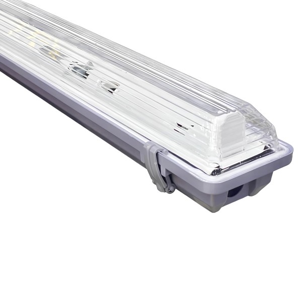 CORROSION, WATERPROOF T8 LED TUBE FITTING IP65-SINGLE TUBE 4Ft.