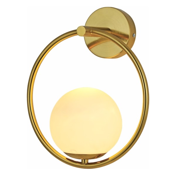 WALL LIGHT-GOLDEN BODY-E27