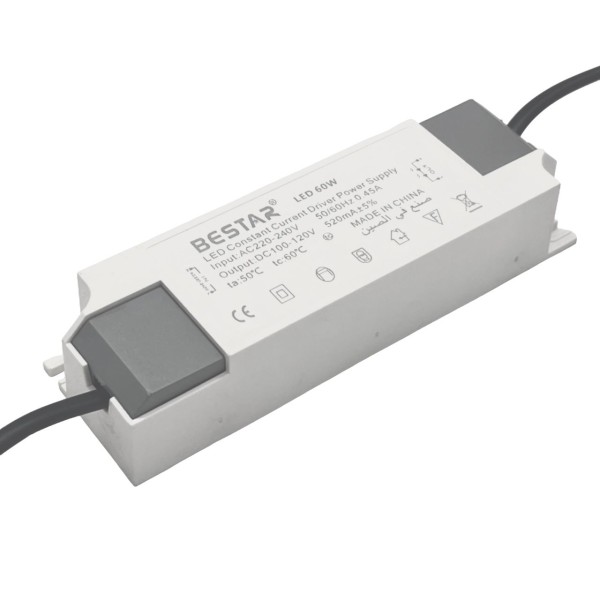 60W LED CONSTANT CURRENT DRIVER POWER SUPPLY (DC100-120V/520mA)