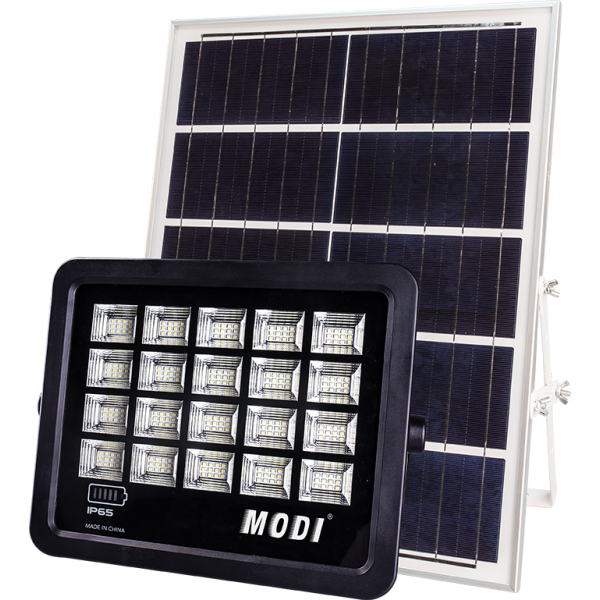 SOLAR LED FLOOD LIGHT-200WATT-WHITE