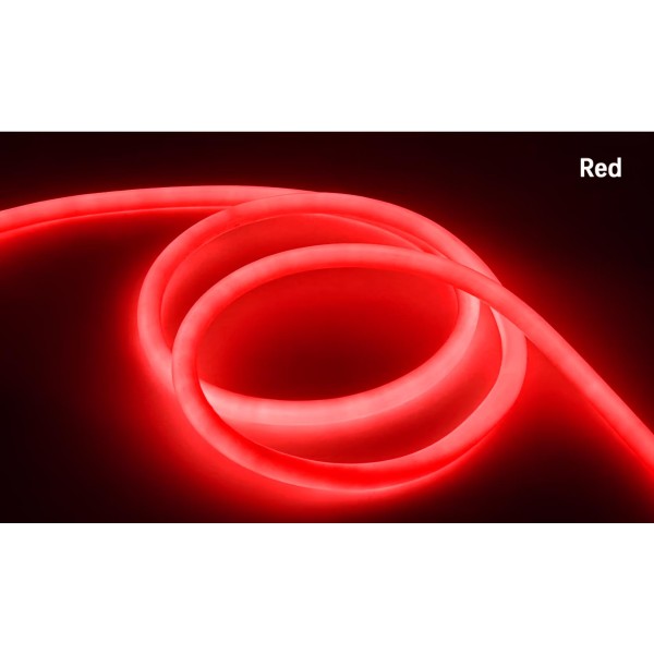 220V 360DEGREE LED COLORFUL STRIP LIGHT-RED-IP44