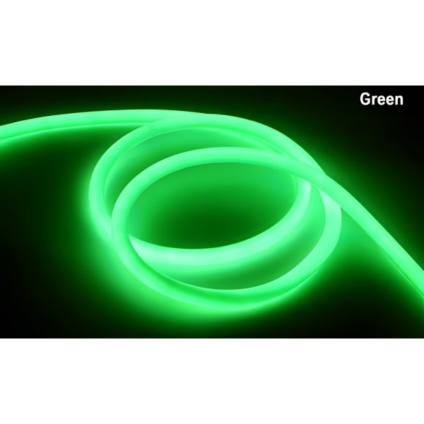 220V 360DEGREE LED COLORFUL STRIP LIGHT-GREEN-IP44