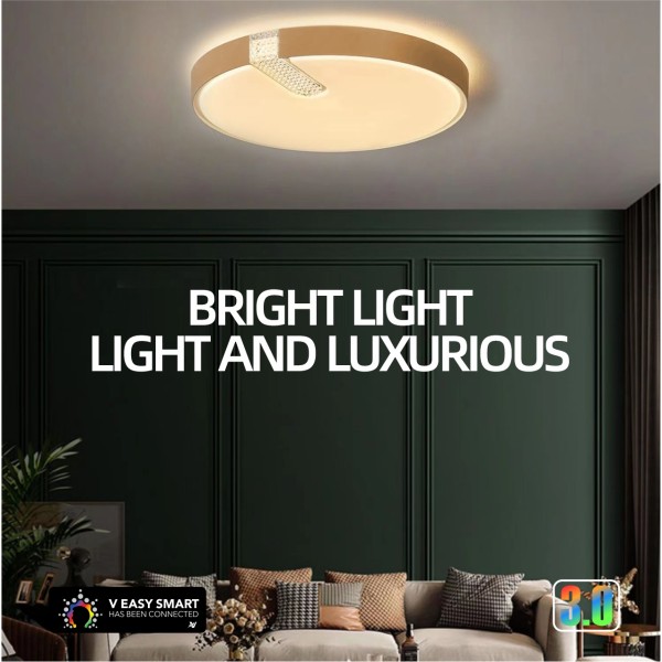 LED SMART CEILING LIGHT-36WATTS DIMMABLE-3COLOR