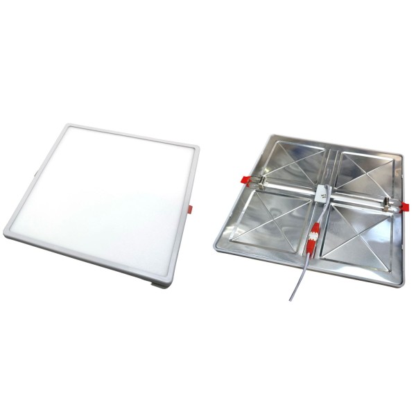 DIA FREE LED PANEL LIGHT-30WATTS-SQUARE BODY-WARM WHITE