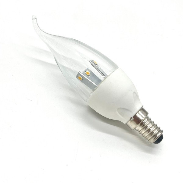 LED CANDLE LAMP WITH TAIL 3WATTS WARM WHITE (3000K-3500K)