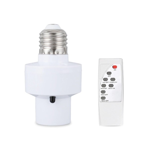 INTELLIGENT REMOTE CONTROL E27 LAMP HOLDER