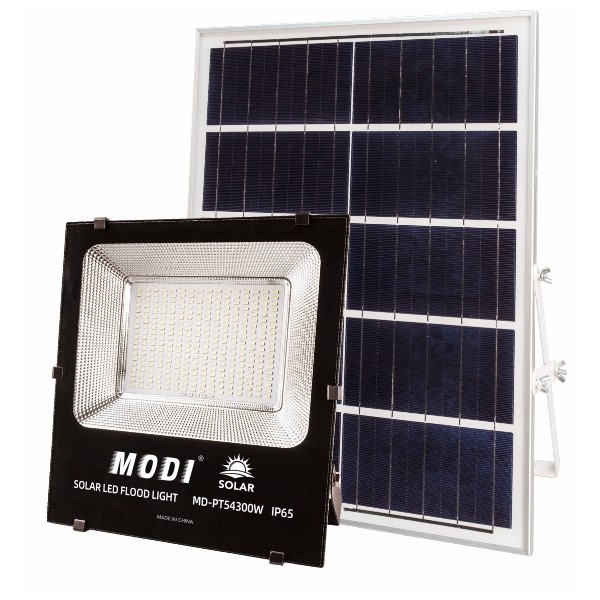 SOLAR LED FLOOD LIGHT-300WATTS-WHITE