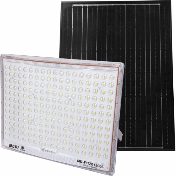 SOLAR LED FLOOD LIGHT-1500WATTS-WHITE