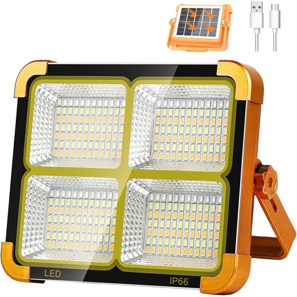 PORTABLE SOLAR LED WORK LIGHT-300WATTS